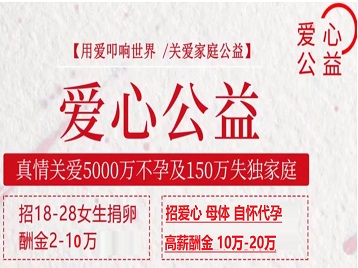 湘潭市捐卵助孕生子 爱心志愿者招募